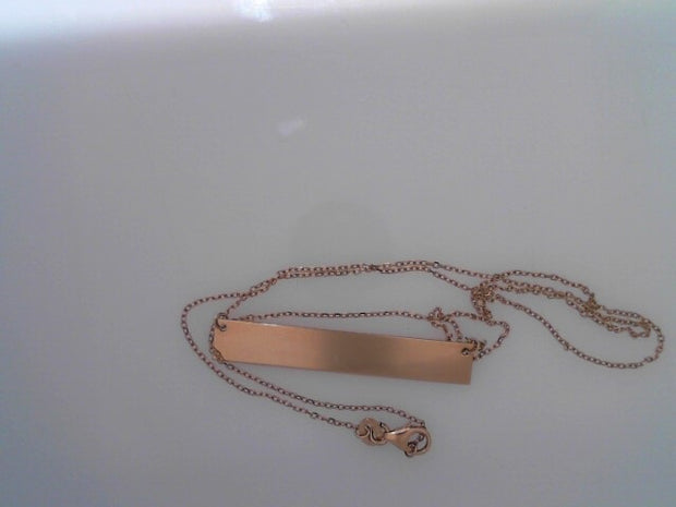 Precious Metal (No Stones) Necklace