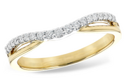 LADIES WHITE GOLD DIAMOND WEDDING BAND