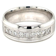 Diamond Wedding Bands - Men'