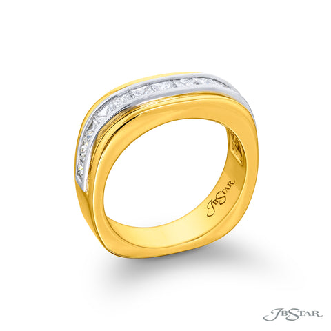 Diamond Wedding Bands - Men'