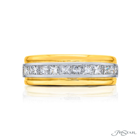 Diamond Wedding Bands - Men'